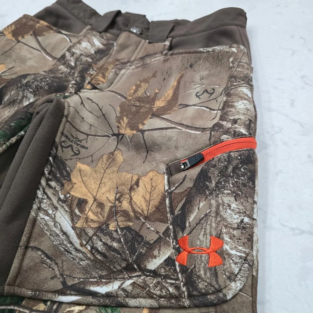 Under Armour Storm Ayton Fleece Hunting Pants Youth Medium Realtree Xtra Camo